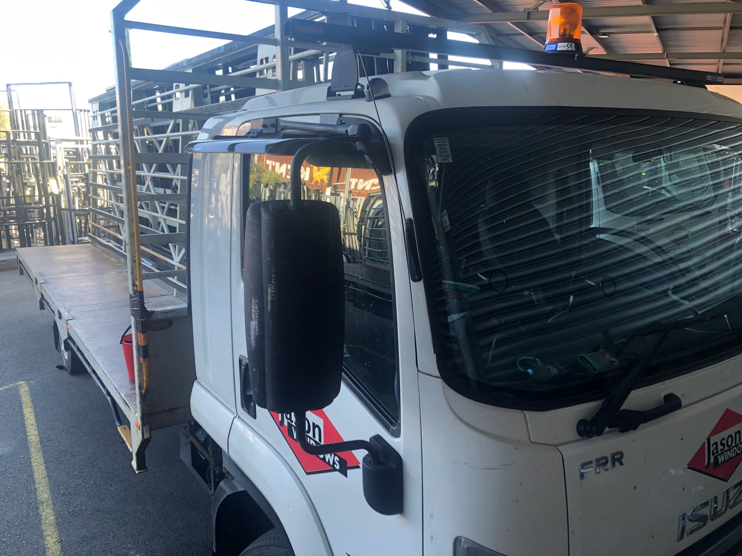 ISUZU - Drivers side sun visor