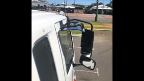 MITSUBISHI - Drivers side sun visor